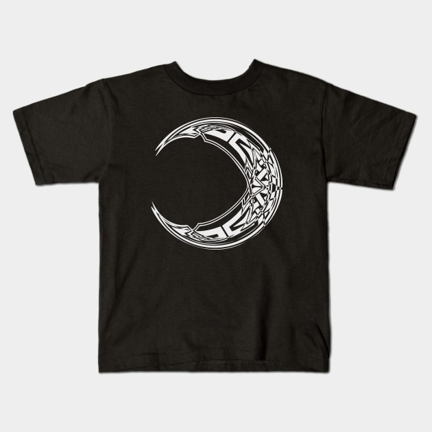Celtic Moon | Water Moon | Magical Moon Kids T-Shirt by DepicSpirit